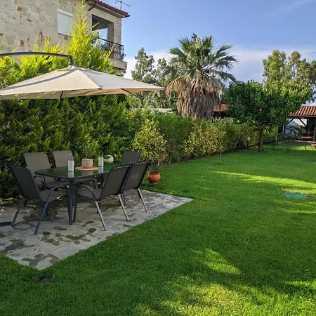 Beta - 5min Walk To Beach, Bbq, Parking * Pefkochori