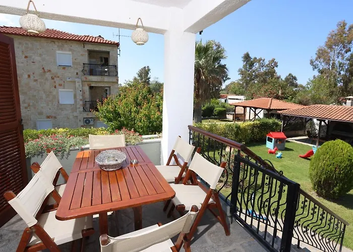 Beta - 5min Walk To Beach, Bbq, Parking Pefkochori
