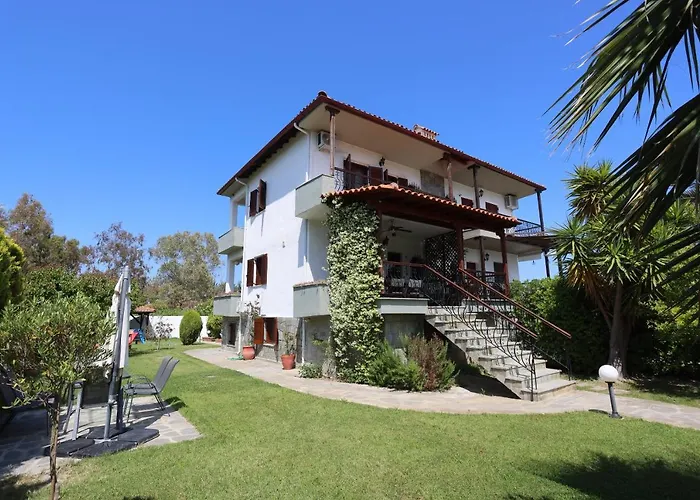 Beta - 5min Walk To Beach, Bbq, Parking * Pefkochori