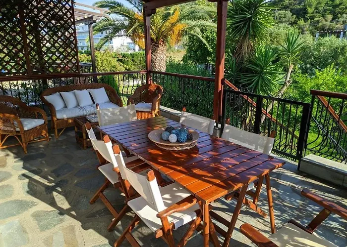 Beta - 5min Walk To Beach, Bbq, Parking Villa Pefkohóri